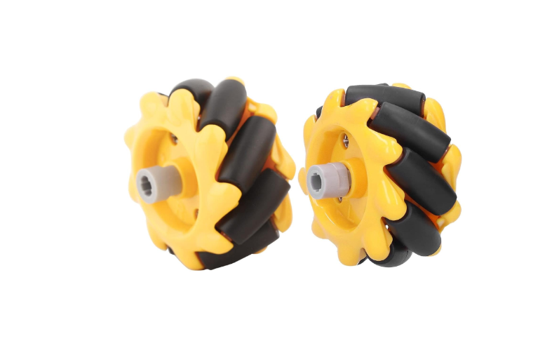 Mecanum Wheels for Omnidirectional Robot Chassis – KSH 400 at CLOUD SENSORS Mombasa – Top quality motors. Best electronics in Kenya. Shop now for Arduino, ESP32, sensors and IoT devices.